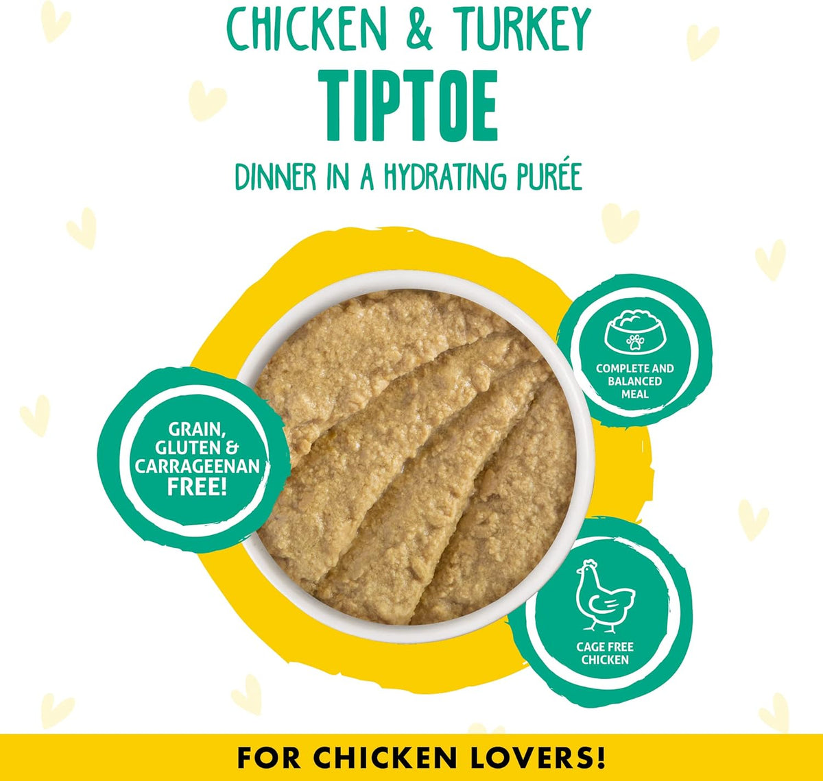 B.F.F. PLAY - Best Feline Friend Paté Lovers, Aw Yeah!, Chicken & Turkey Tiptoe with Chicken &