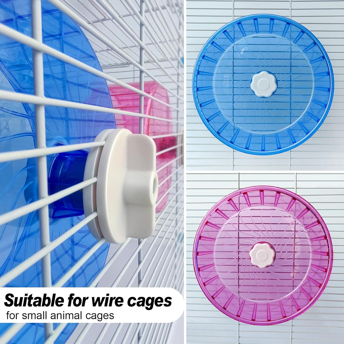 Hamster Wheel,Silent Wheel,Super Silent Hamster Exercise Wheels,Silent Hamster Wheel,Adjustable