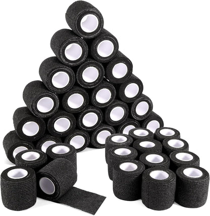 36 Rolls Elastic Self Adhesive Bandage Wrap 2 Inch, Breathable Non Woven Cohesive Bandage, Vet Wrap