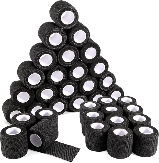 36 Rolls Elastic Self Adhesive Bandage Wrap 2 Inch, Breathable Non Woven Cohesive Bandage, Vet Wrap