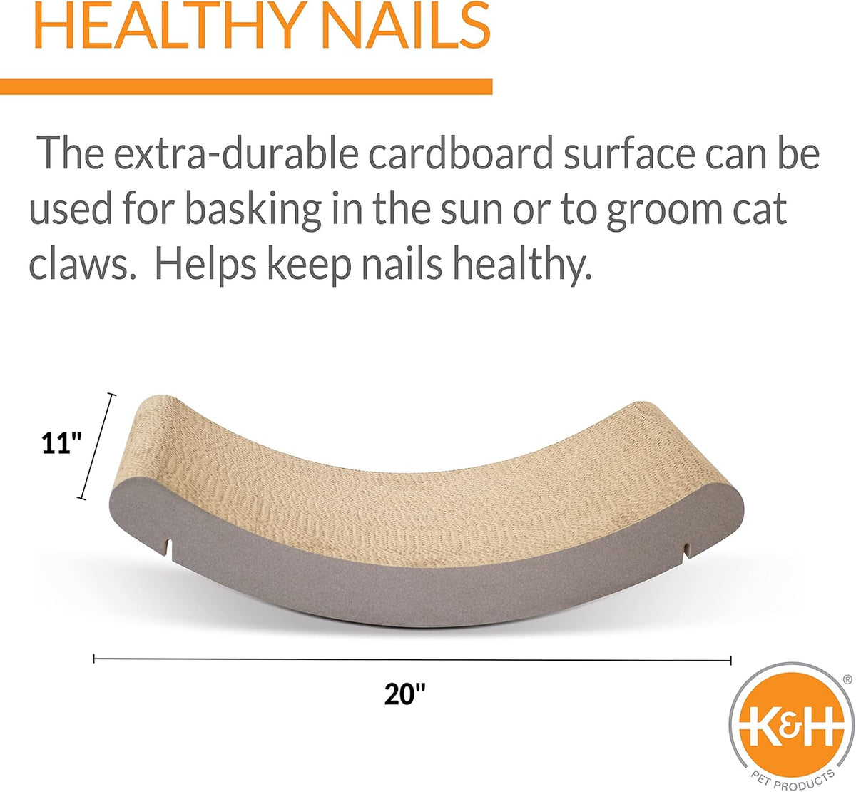 K&H Pet Products EZ Mount Window Cat Scratcher Kitty Sill Cradle REFILL ONLY (frame not included)