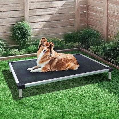 FXW TitanNest Chew-Proof Elevated Dog Bed, Raised Cot for Indoor/Outdoor/Camping Use, Durable &