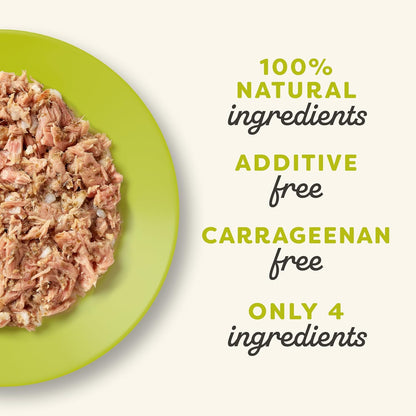 Applaws Natural Wet Cat Food, 24 Count, Limited Ingredient Canned Wet Cat Food, Tuna Fillet with