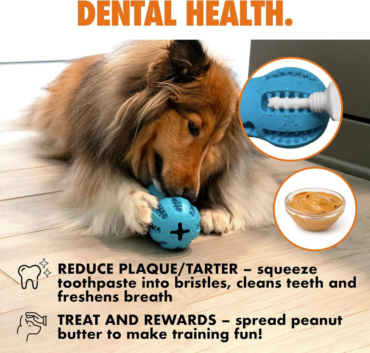Max Fusion with Nike Grind, Dog Chew Toy, Arlee Weeble Treat Dispensing Toy for Dogs, Durable &