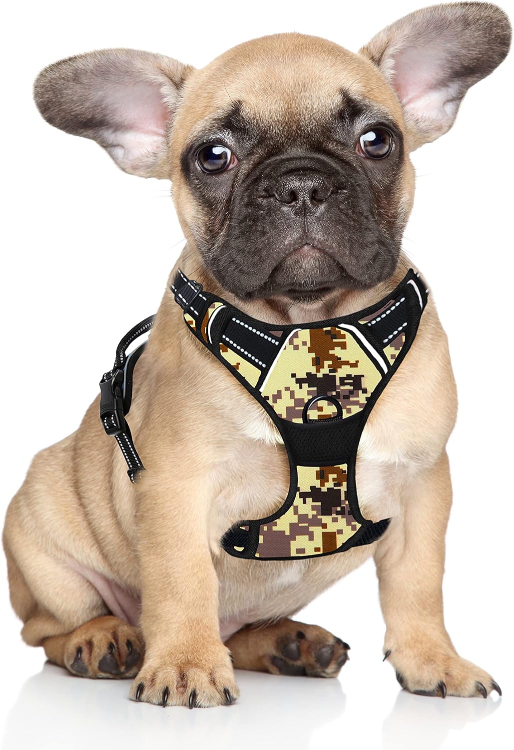 BARKBAY No Pull Dog Harness Large Step in Reflective Dog Harness with Front Clip and Easy Control