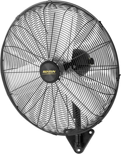 ROVSUN 20 Inch Industrial Wall Mounted Fan, High Velocity Waterproof Wall Mount Fan, Max 4710 CFM
