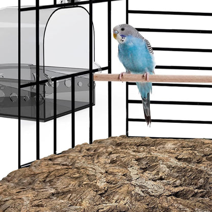 Allazone 3 PCS Parrot Chewing Toy Bird Cork Perch Stand, Natural Cork Perch, Parrot Chewing Toy