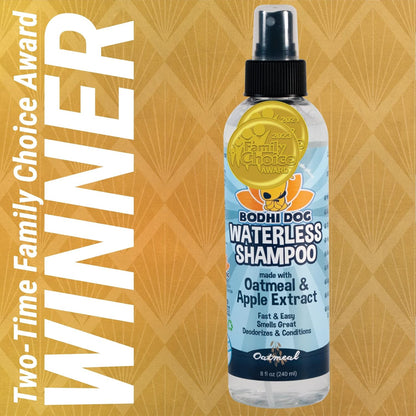 Bodhi Dog Waterless Shampoo - Natural Dry Shampoo for Dogs & Cats - Neutralizes Pet Odor - No Rinse