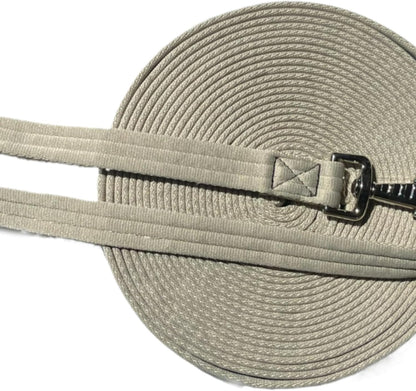 Horse Training Lunge Line with Alloy Trigger Buckle for Accurate Equestrian Training of 32.8 ft(10