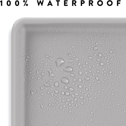 CatGuru Cat Food Mat, Small & Large Pet Feedingd Mat, 100% Waterproof Cat Mats for Food and Water
