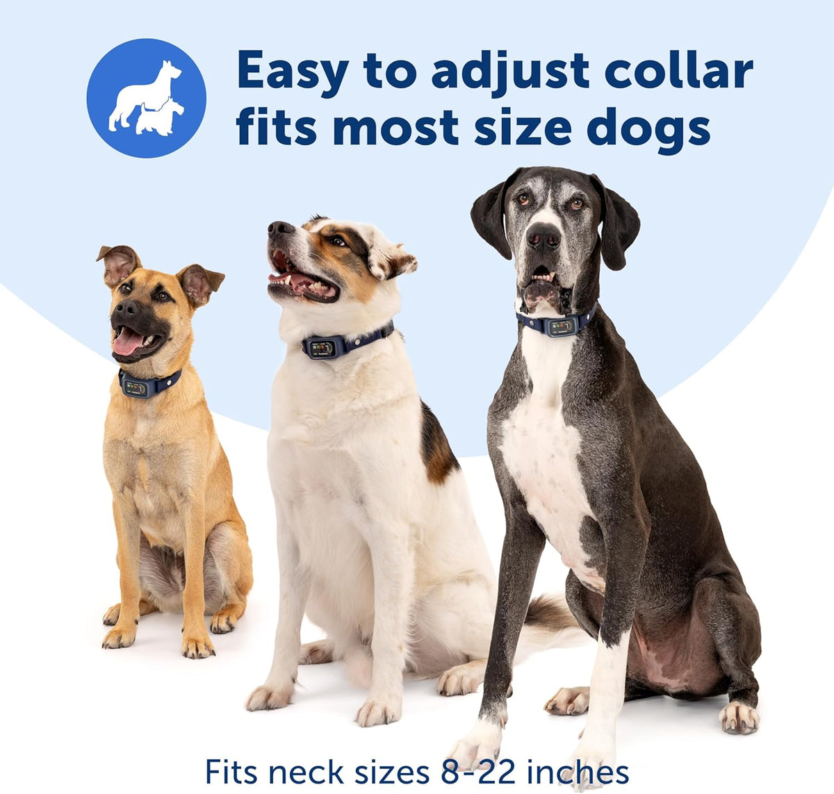 PetSafe Core Digital Dog Bark Collar – Waterproof Anti-Bark Training Device – Tone, Vibration and