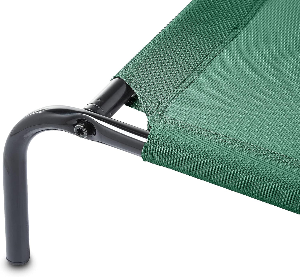 Amazon Basics Cooling Breathable Elevated Dog Bed with Metal Frame for Small Dogs, 36 x 22 x 7.5