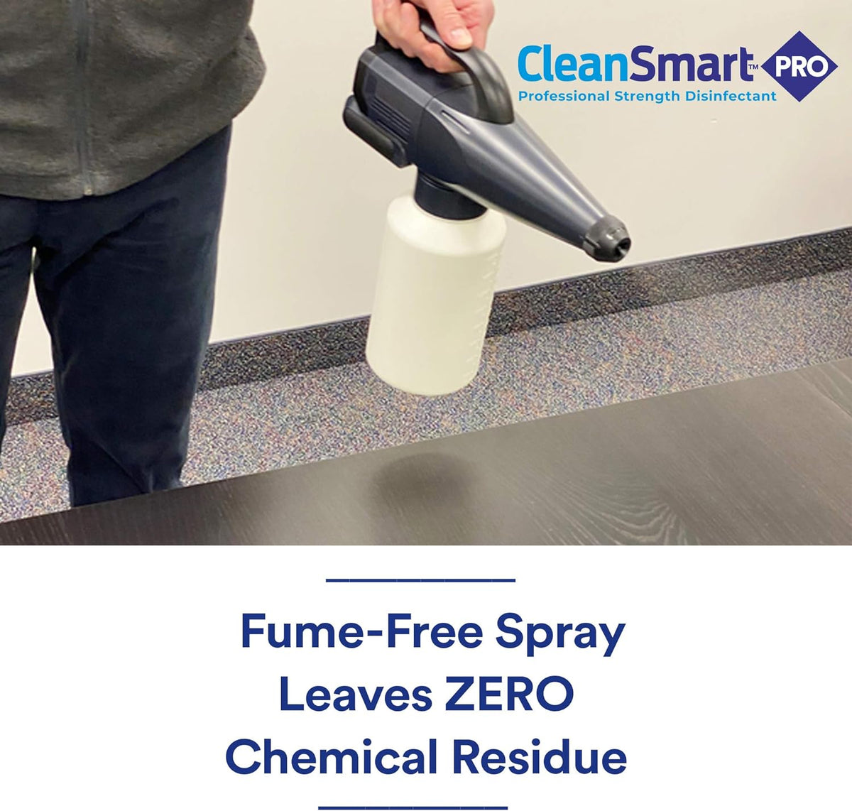 CleanSmart Hospital Grade Disinfectant, Kills 99.9% of Viruses and Bacteria, Hypochlorous Acid