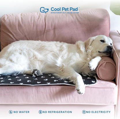 The Green Pet Shop Cool Pet Pad - Large, Disney’s Mickey & Minnie Mouse - Self-Cooling, Pressure