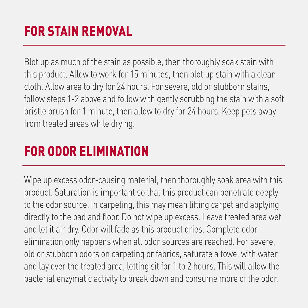 Nature’s Miracle Advanced Stain And Odor Eliminator for Dogs, Fresh Scent, Severe Mess Enzymatic