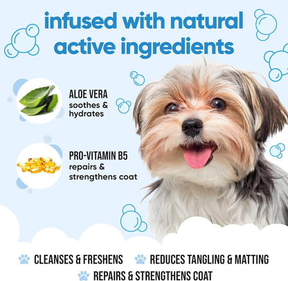 Bubblegum Dog Shampoo by Buddycare | Deep Cleansing Shampoo for Dogs | Bubblegum Scented | with