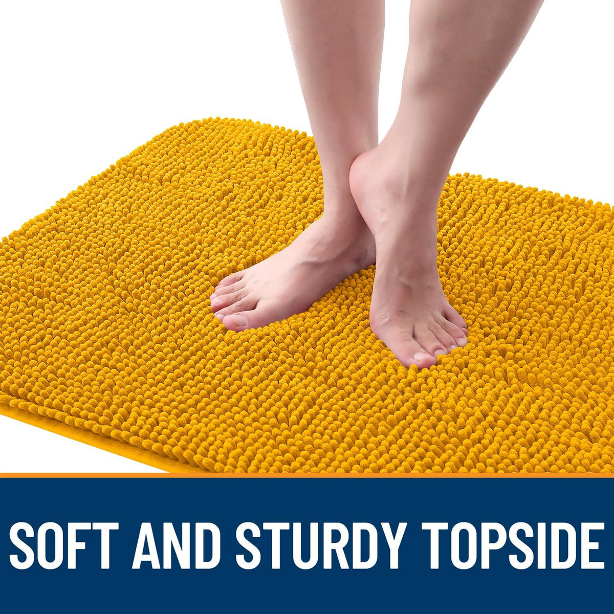 OLANLY Dog Door Mat for Muddy Paws 36x24, Absorbs Moisture and Dirt, Absorbent Non-Slip Washable