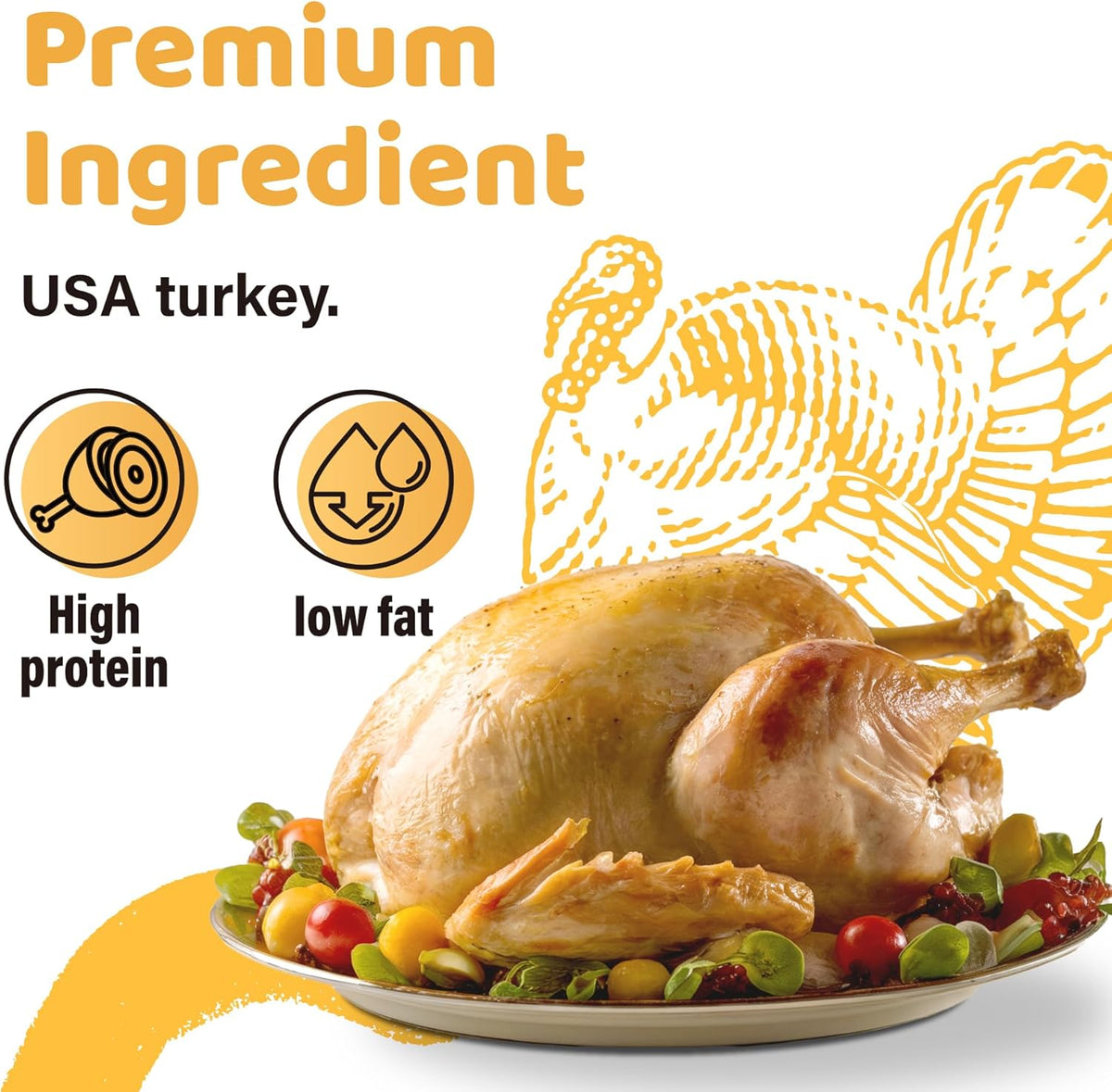iPaw Turkey Dog Treats, All Natural Human Grade Dog Treat, Suitable for Training chew, US Sourced