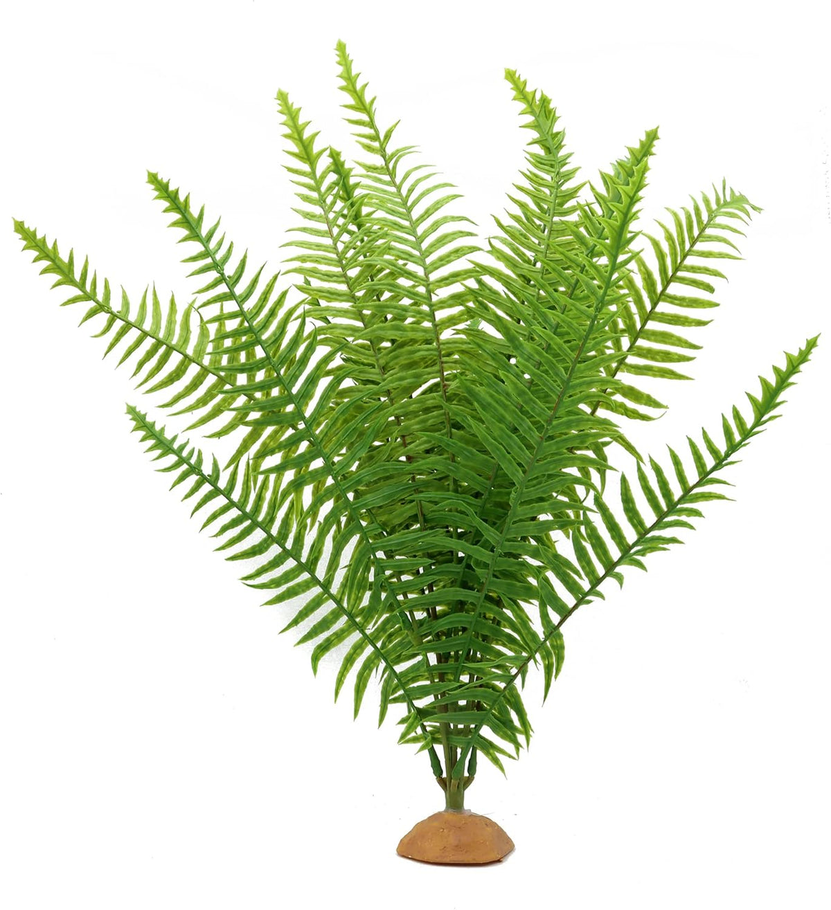 JIHAQUA Fake Fern Plants, Reptile Plastic Terrarium Decor, Reptiles Amphibians Tank Accessories for
