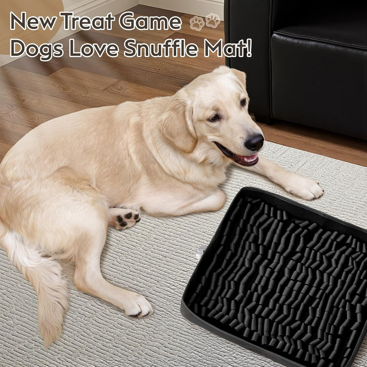 Snuffle Mat for Dogs, Dog Puzzle Mat, Interactive Dog Toys for Enrichment,Sniff Mats with Non-Slip
