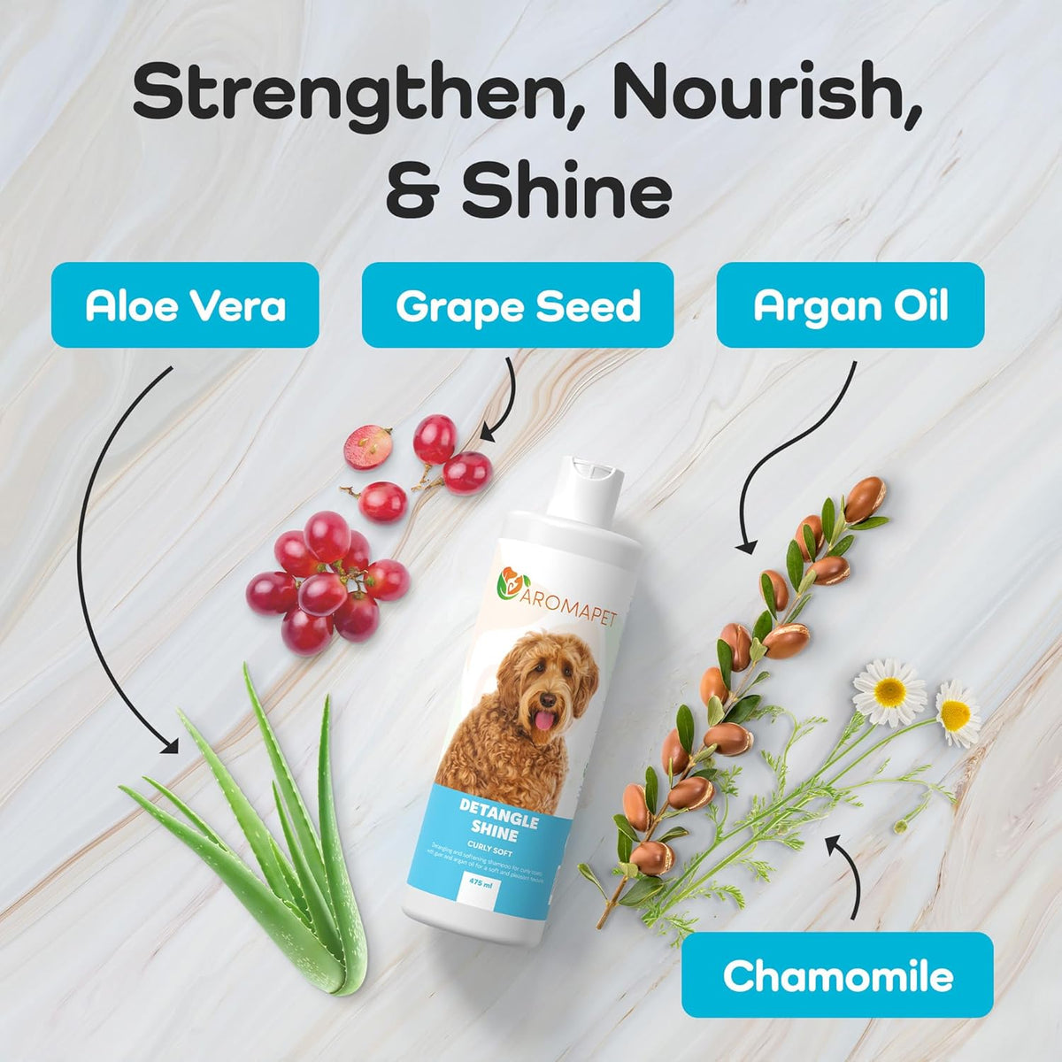 Sensitive Care -Tangle-Free-Silky Shine Softening and detangling Shampoo, Delicate Coat Clean &