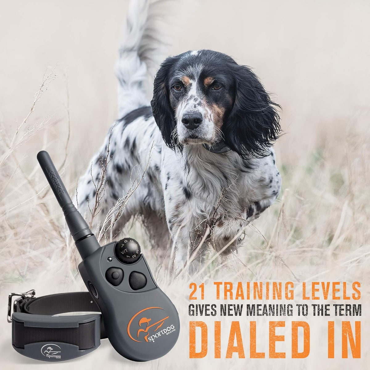 SportDOG Brand SportHunter 825X Dog Training Static Collar with Remote, 1/2 Mile Range Waterproof