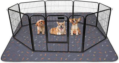 Sunheir Washable Pee Pads for Dogs 72"x72", Extra Large Reusable Puppy Pads Pet Training Pads for