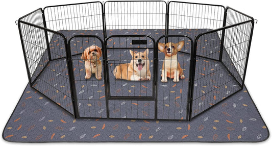 Sunheir Washable Pee Pads for Dogs 72"x72", Extra Large Reusable Puppy Pads Pet Training Pads for