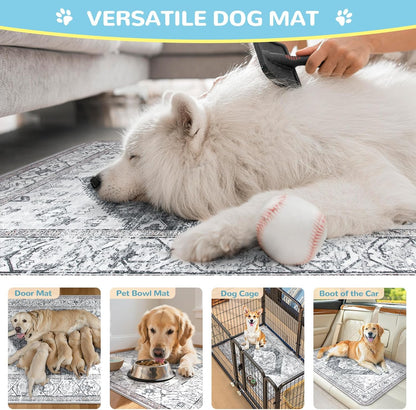 Lahome Super Absorbent Washable Pee Pads for Dogs - Secure Floor Protection - Non-Slip, Leakproof