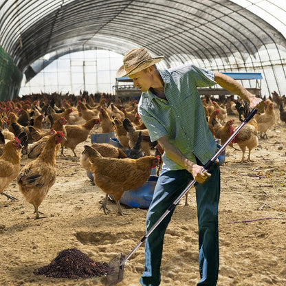 Chicken Coop Accessories, Metal Chicken Coop Pooper Scooper, Chicken Poop Scooper, Metal Litter