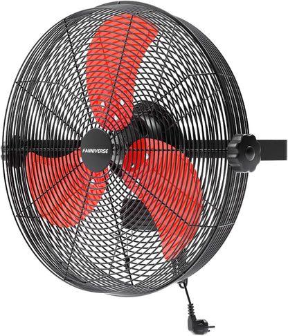 14 Inch Wall Fan Pro Series - Waterproof Motor High Velocity Wall Mount Fans for Commercial