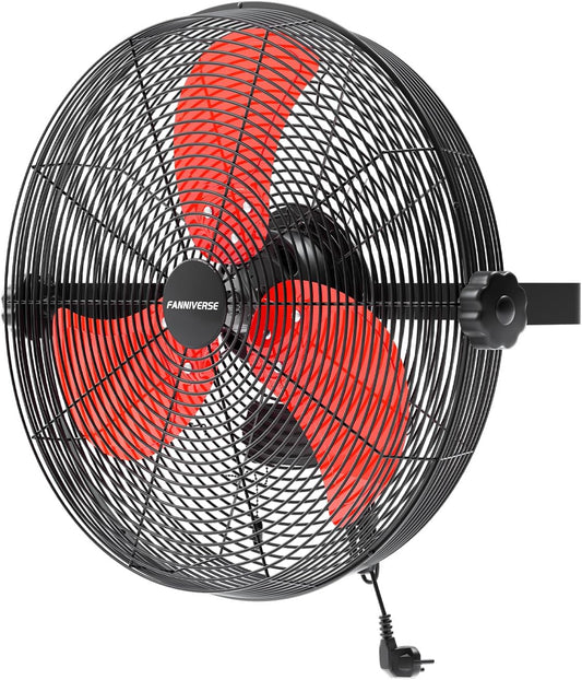 14 Inch Wall Fan Pro Series - Waterproof Motor High Velocity Wall Mount Fans for Commercial