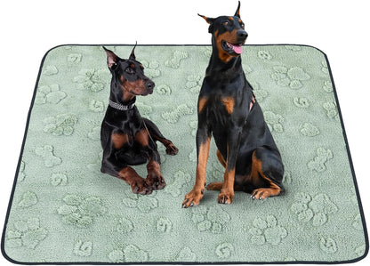 LOOBANI Washable Pee Pads for Dogs: 72"x72" Super Absorbent Reusable Dog Pee Pads Extra Large