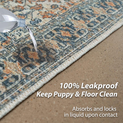 nunubaby Washable Pee Pads for Dogs, Stylish, Non-Slip and Leak-Proof Pee Pads. Reusable Potty Pads