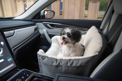 Best Pet Supplies Dog Pet Booster Seat, Dog Car Seats for Small Dogs & Medium Dogs, Soft Plush
