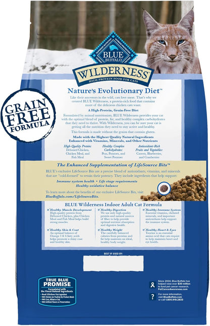 Blue Buffalo Wilderness Nature's Evolutionary Diet High-Protein, Grain-Free Natural Dry Food for