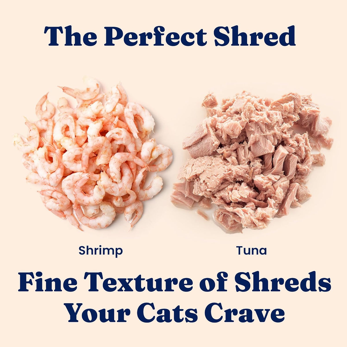 Solid Gold Wet Cat Food Shreds in Gravy - Healthy Canned Cat Food Made w/Real Tuna, Shrimp