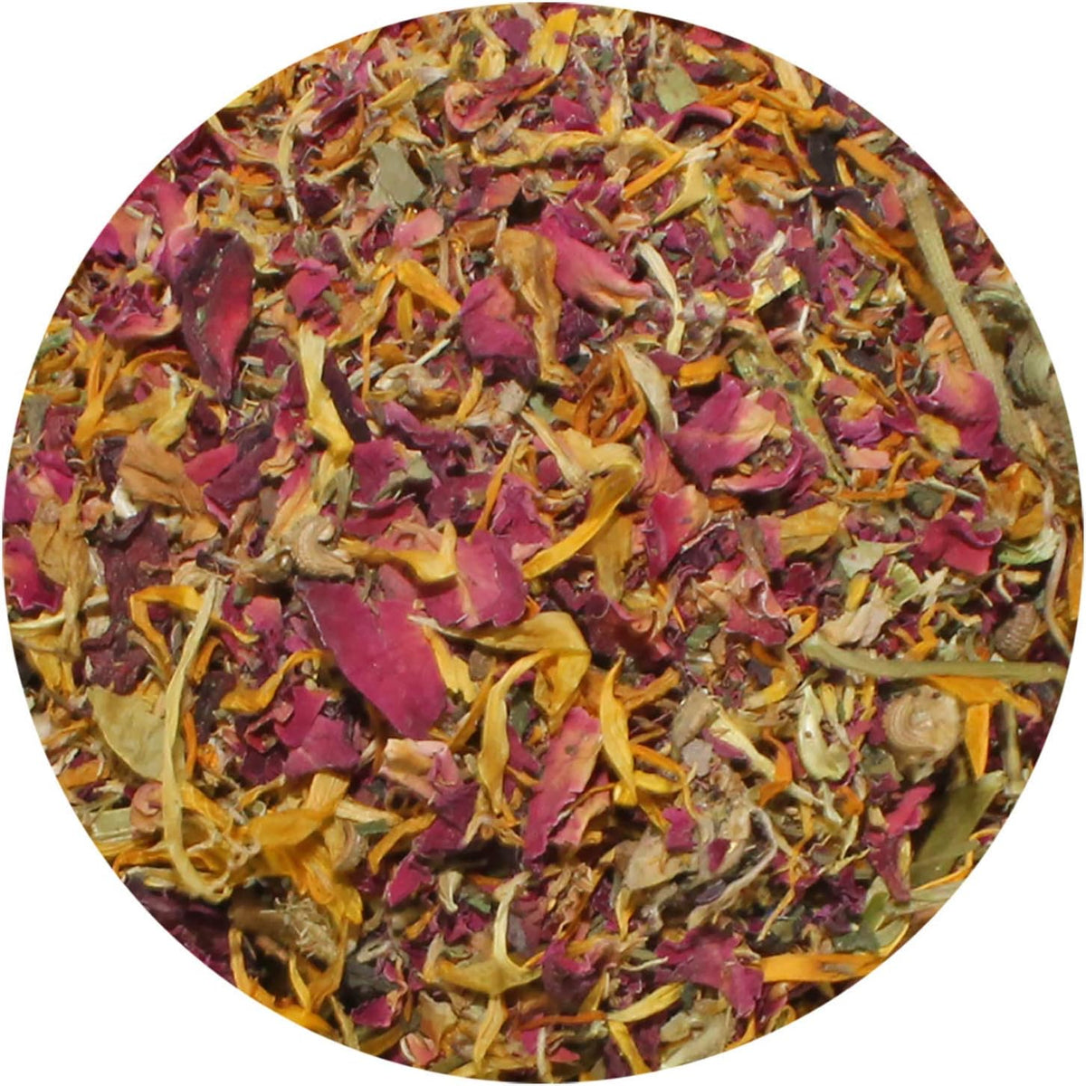 Flower Fusion Treat - Healthy Natural Dried Flower Herbivore Treat - Chinchillas, Guinea Pigs