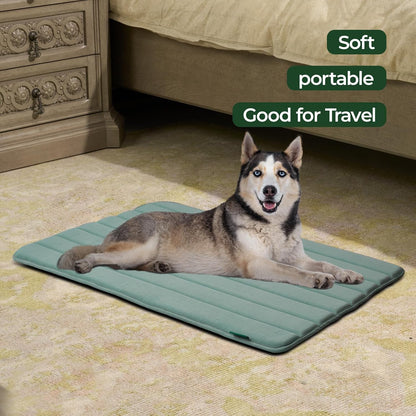 BALANCE Dog Crate Pad, Dog Foam Crate Mat Kennel Pad, Washable Water-Resistant Pet Bed Flat Dogs