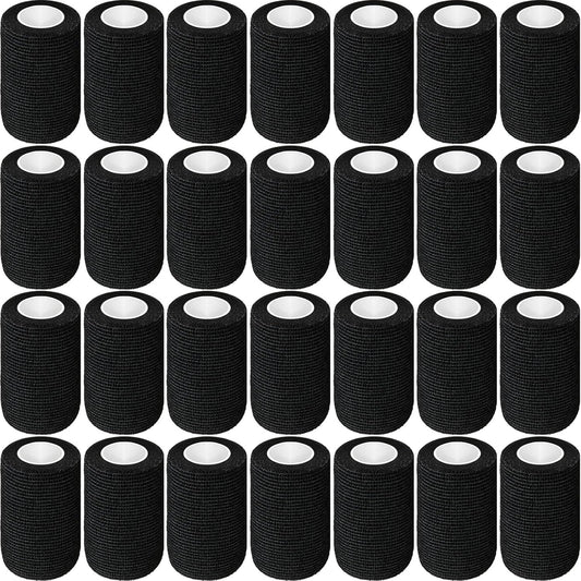Treela 36 Pcs Self Adherent Bandage 3" X 5 Yard Wrap Breathable Cohesive Bandage Elastic Adhesive