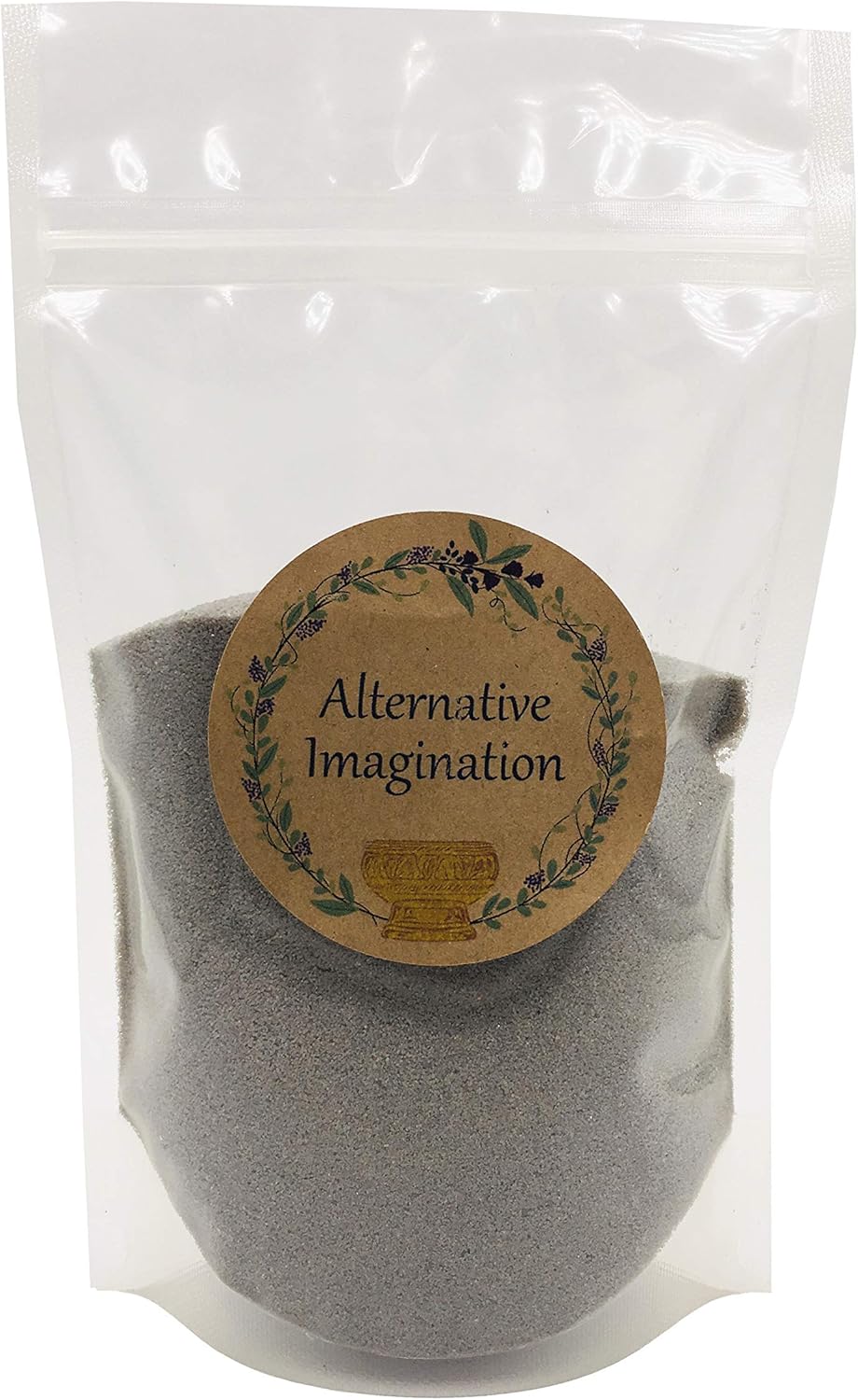 Alternative Imagination Grey Sand - Fine Sand for Zen Garden, Resin Incense Burner, Smudge Bowl