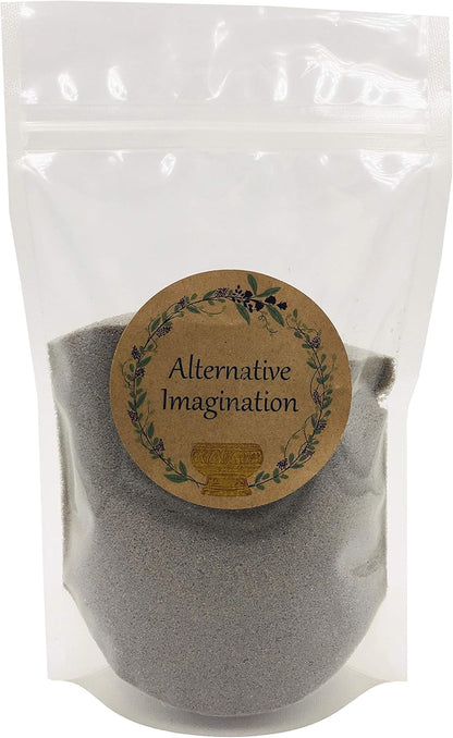 Alternative Imagination Grey Sand - Fine Sand for Zen Garden, Resin Incense Burner, Smudge Bowl