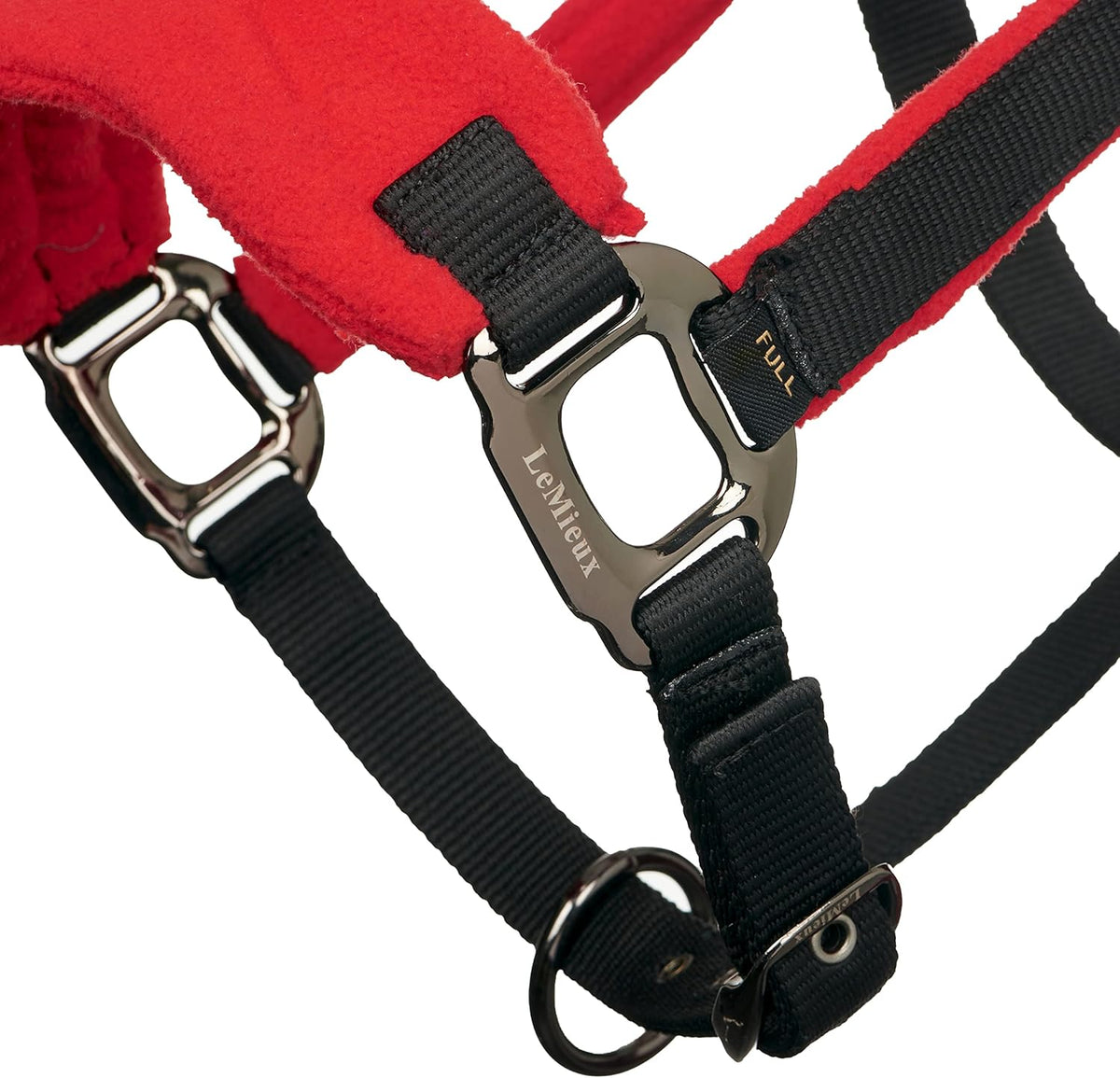 LeMieux Vogue Fleece Headcollar - Halter & Leadrope - Extra Padding, Adjustable at Curb and Poll