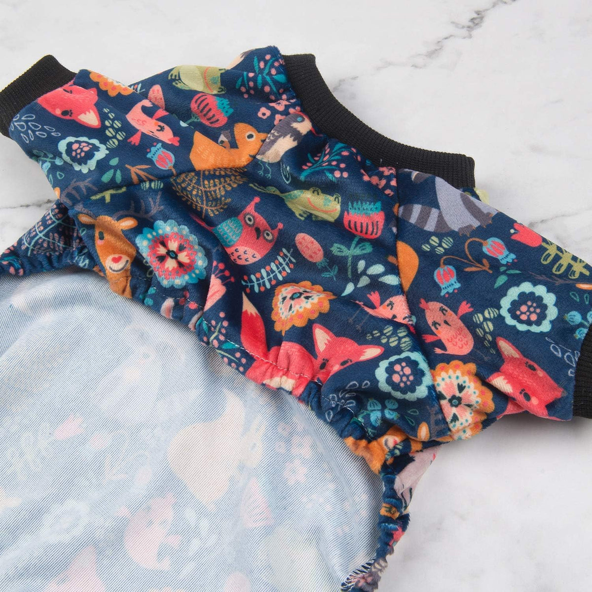 CuteBone Small Dogs Outfit Soft Puppy Onesies Pjs Dog Pajamas Pet Coat Cat Apparel Comfy Doggie