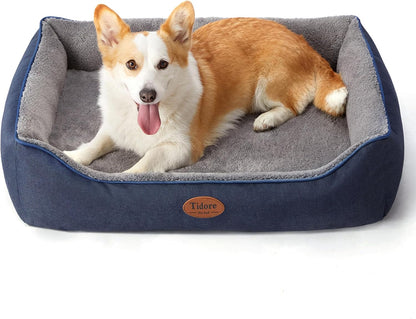 Orthopedic Dog Beds for Medium Dogs, Durable Egg Crate Foam Sofa Dog Bed wit Washable Removable