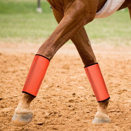 Jexine 12 Fly Boots for Horse Set of 12 Loose Breathable Mesh Horse Fly Sheets Protective Horse Leg