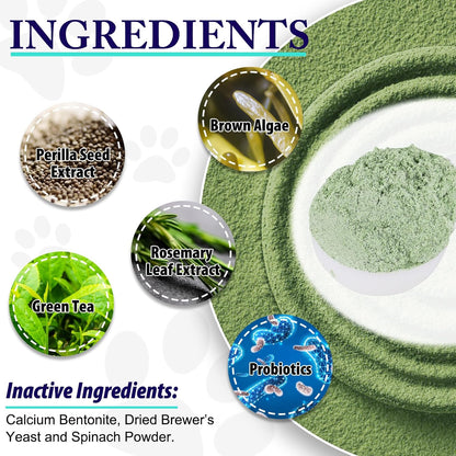 Dog Teeth Cleaning Powder - Dog Dental Powder - Plaque Off Pet Tooth Cleaning lab co - Targets