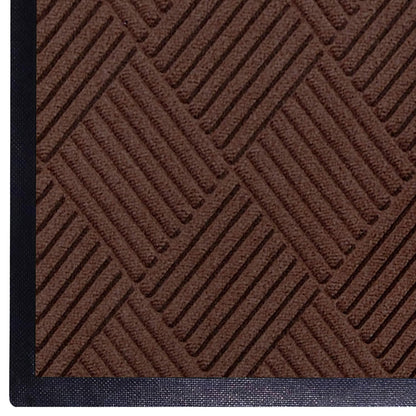 WaterHog Diamond | Commercial-Grade Entrance Mat with Rubber Border – Indoor/Outdoor, Quick Drying