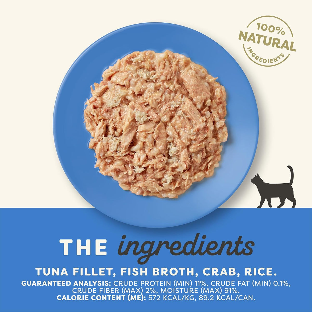 Applaws Natural Wet Cat Food in Broth, Limited Ingredient Canned Wet Cat Food, No Additives, Made