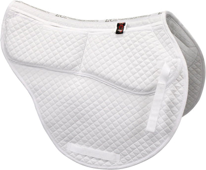 ECP Equine Comfort Products All-Purpose Contoured Correction Saddle Pad with Adjustable Memory Foam